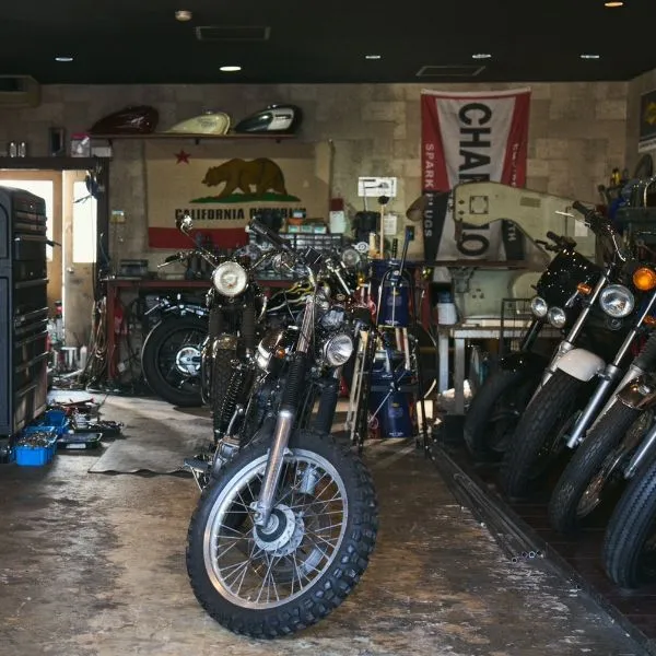 ランプサイクル　店内